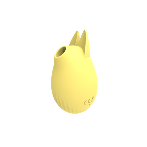 Stimulateur clitoridien Bunny USB jaune Martie 